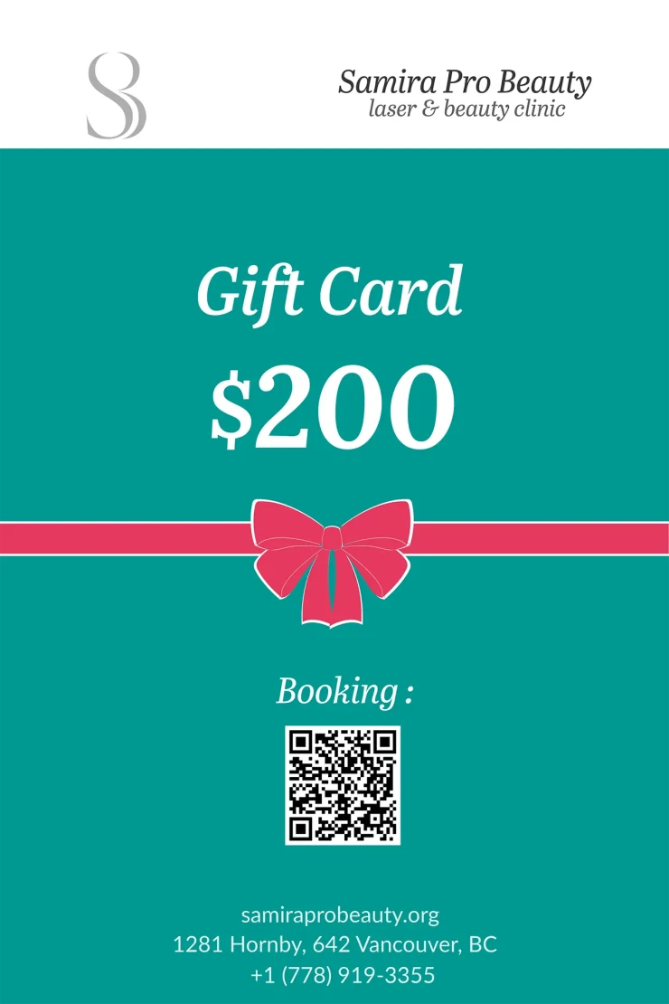 $200 Samira Pro Beauty Gift Card